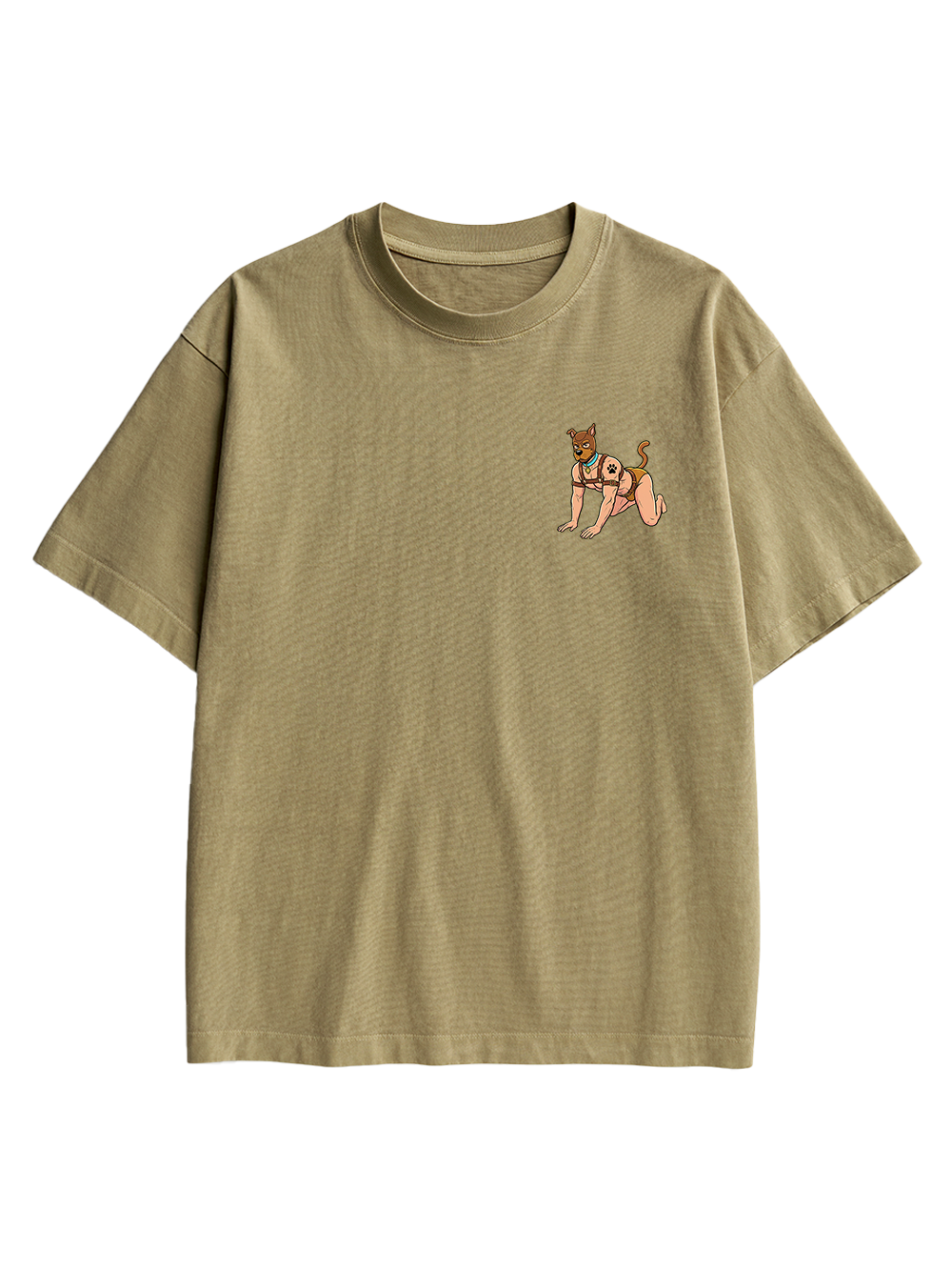 HUMAN PUP PLAY AAA BACKPRINT TSHIRT