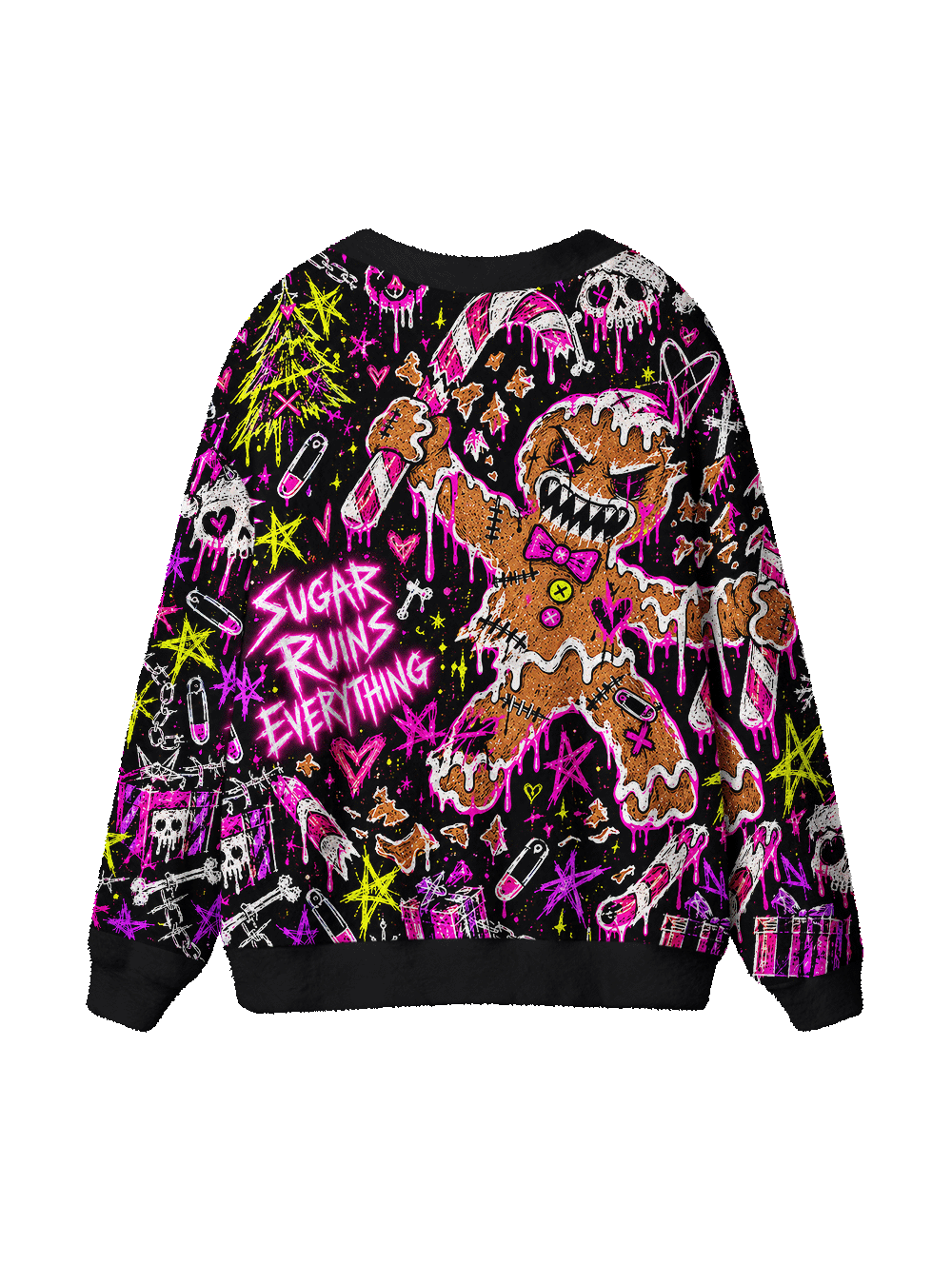 SUGAR RUINS EVERYTHING UGLY CARDIGAN SWEATERS
