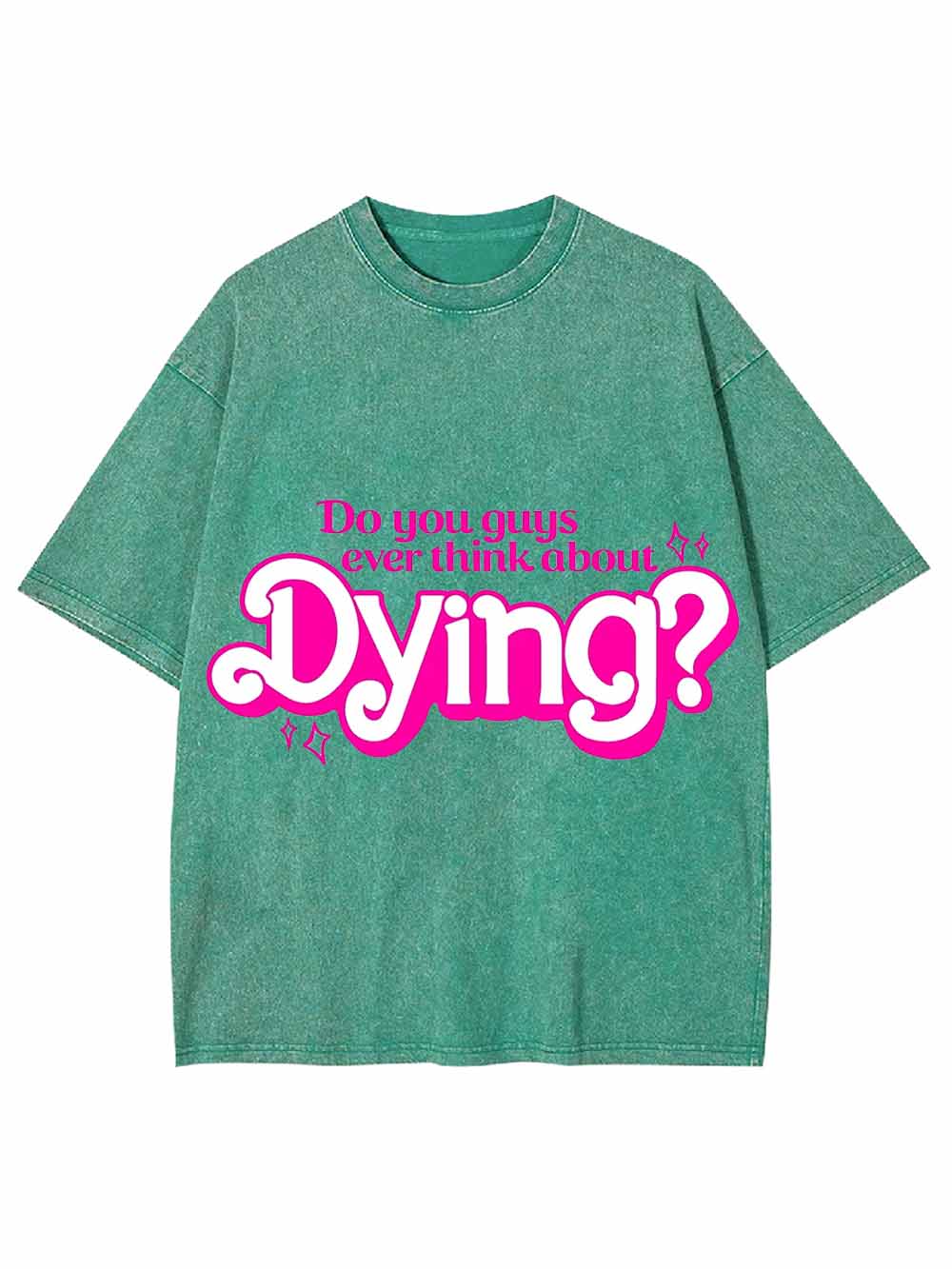 DYING WASHED TSHIRT