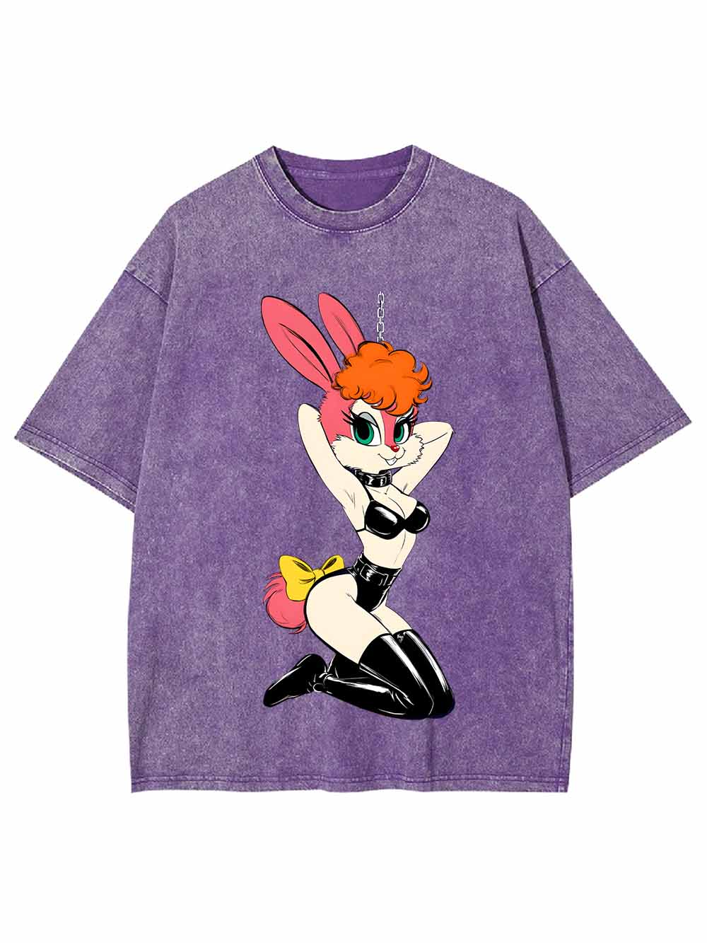 Sexy Bunny Girl Washed Tshirt