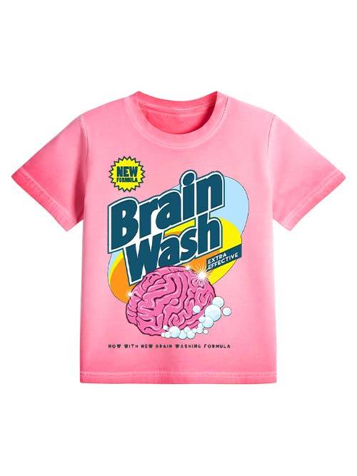 Brain Wash Washed Slim Tshirt