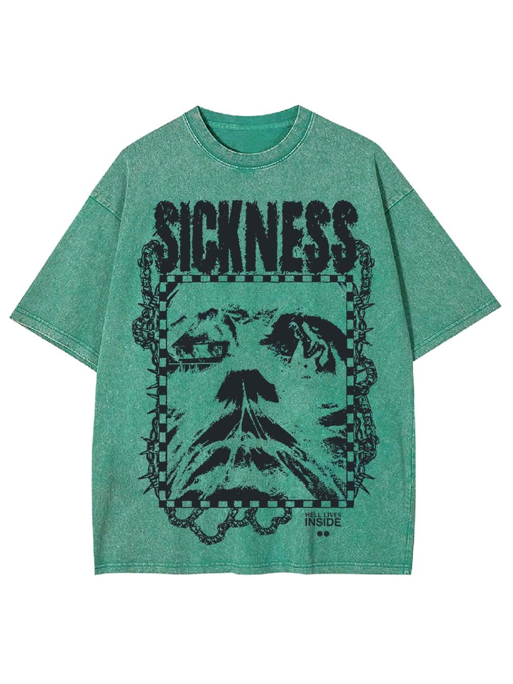 SICKNESS WASHED TSHIRT