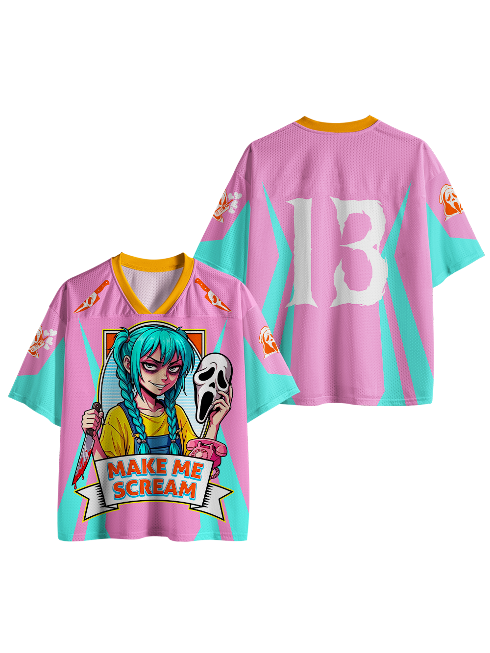SCREAM QUEEN MESH JERSEY