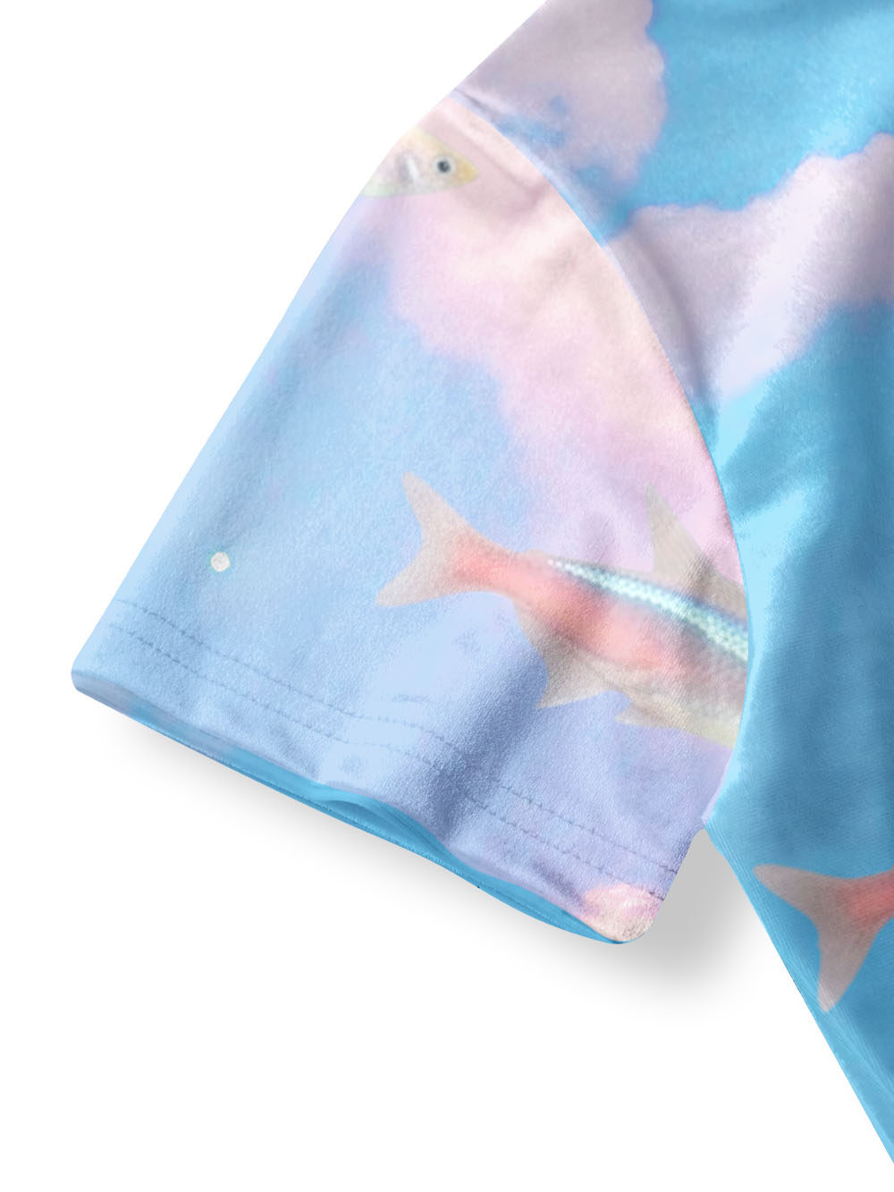 SKY FISH QIPAO MINI DRESS