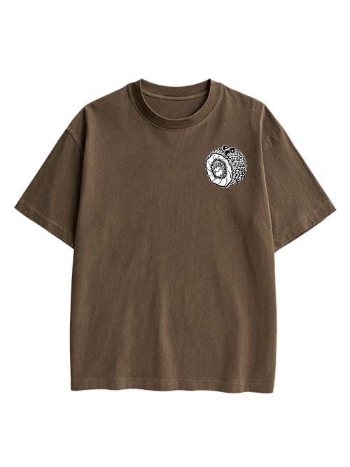 Human Sushi Slices  Double Sided Print Washed TShirt