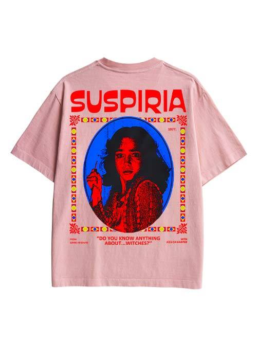 Suspiria Double Sided Print Washed TShirt