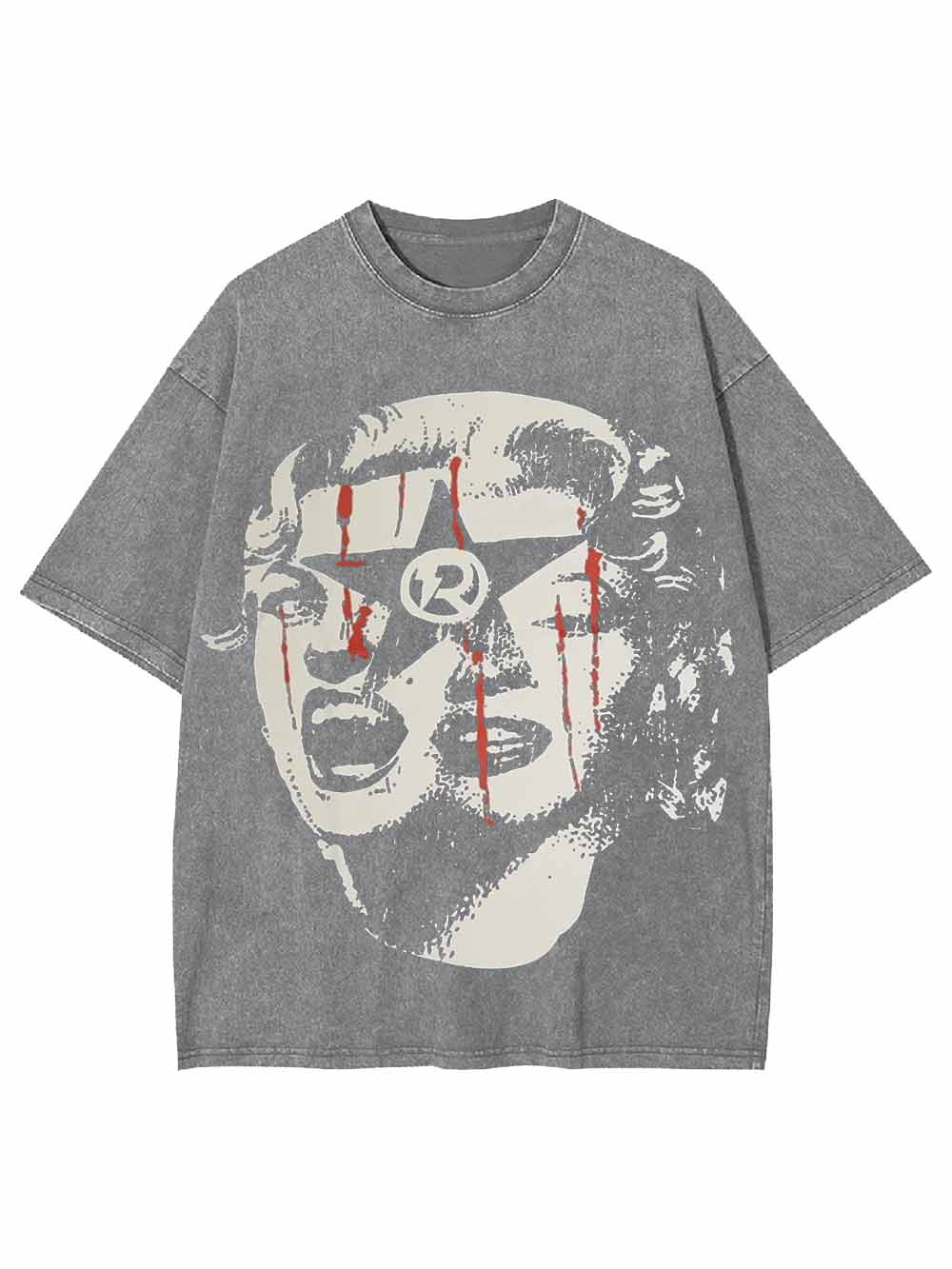 Rebel Gaze Washed Tshirt