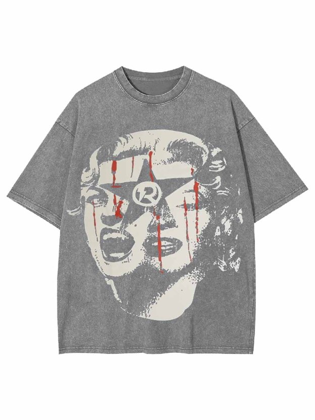 Rebel Gaze Washed Tshirt
