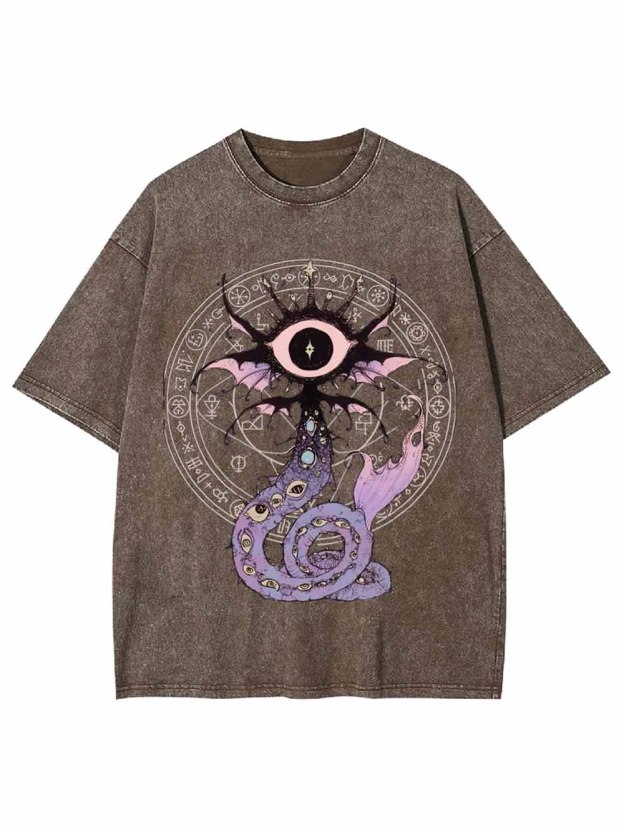 Mysterious Eye Of The Universe Washed Tshirt