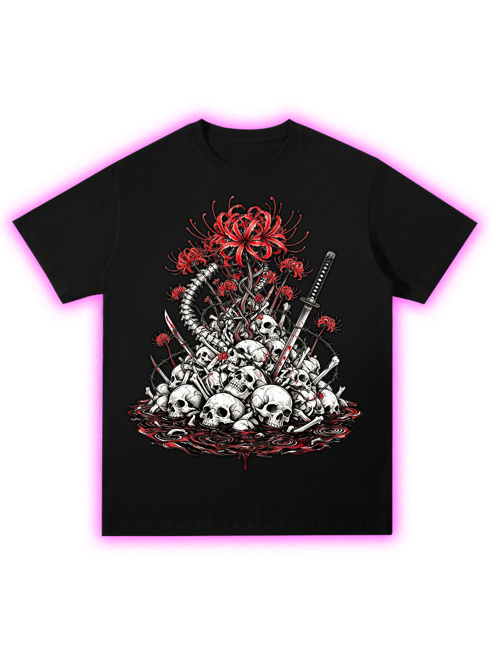 BLOOD SKULL CLASSIC T-SHIRT
