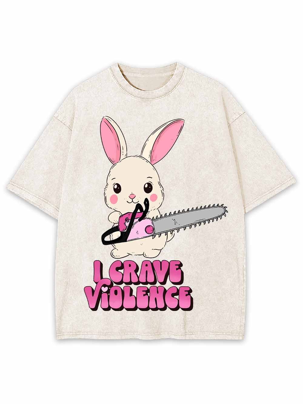 Lcrave Violence Washed Tshirt