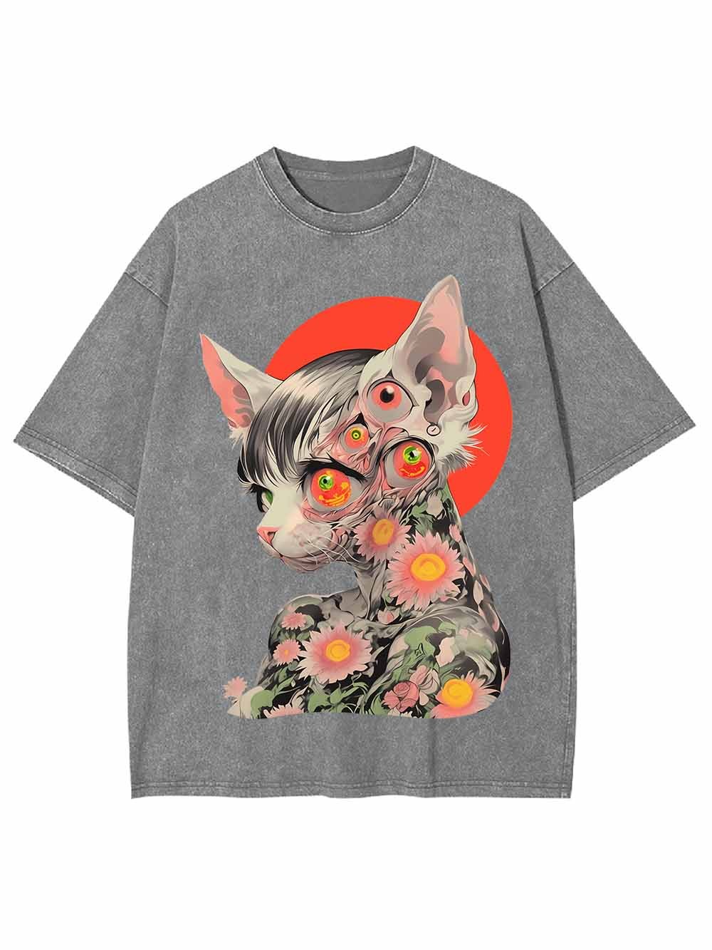 PSYCHEDELIC WASHED TSHIRT