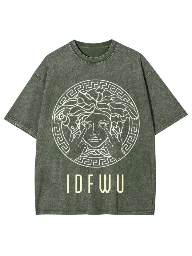 IDFWU Washed Tshirt