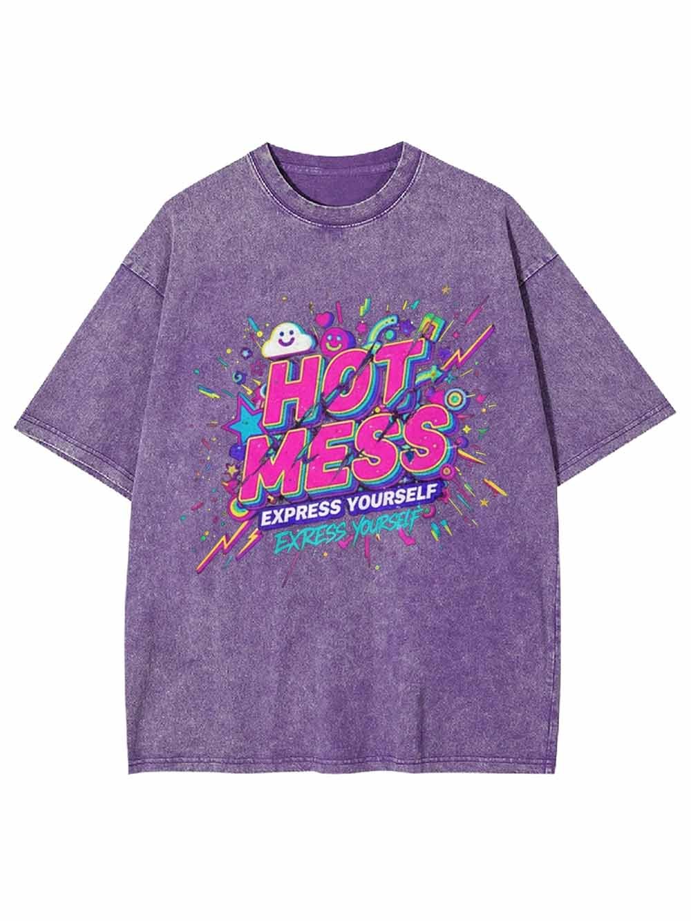 Hot Mess Washed Tshirt