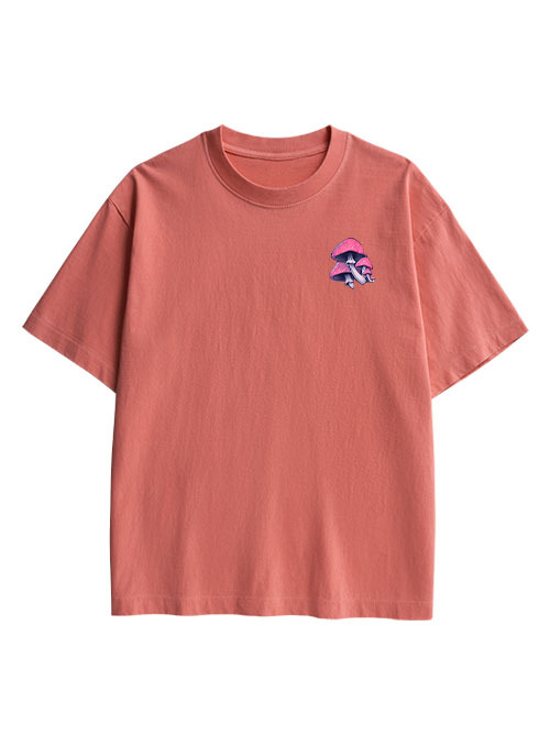 Fungal Reverie Double Sided Print Washed TShirt