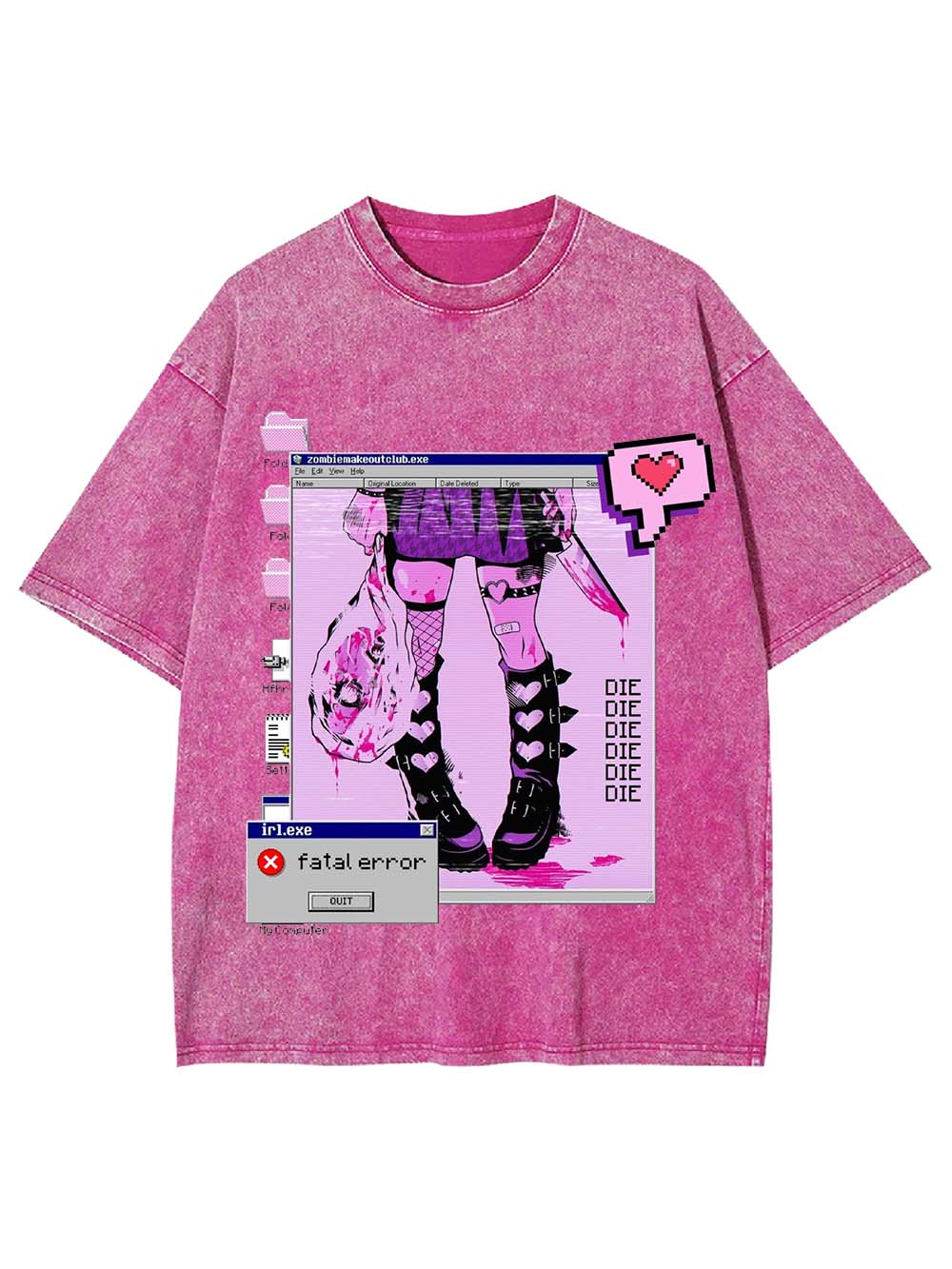 Fatal Error Washed Tshirt