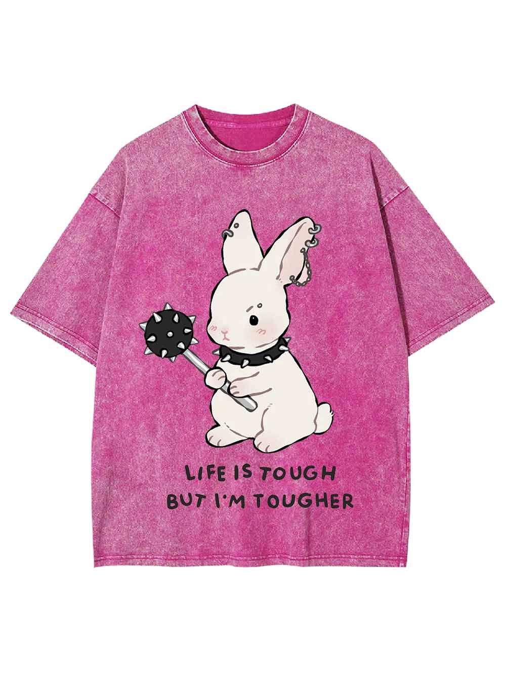 TOUGH BUNNY WASHED TSHIRT