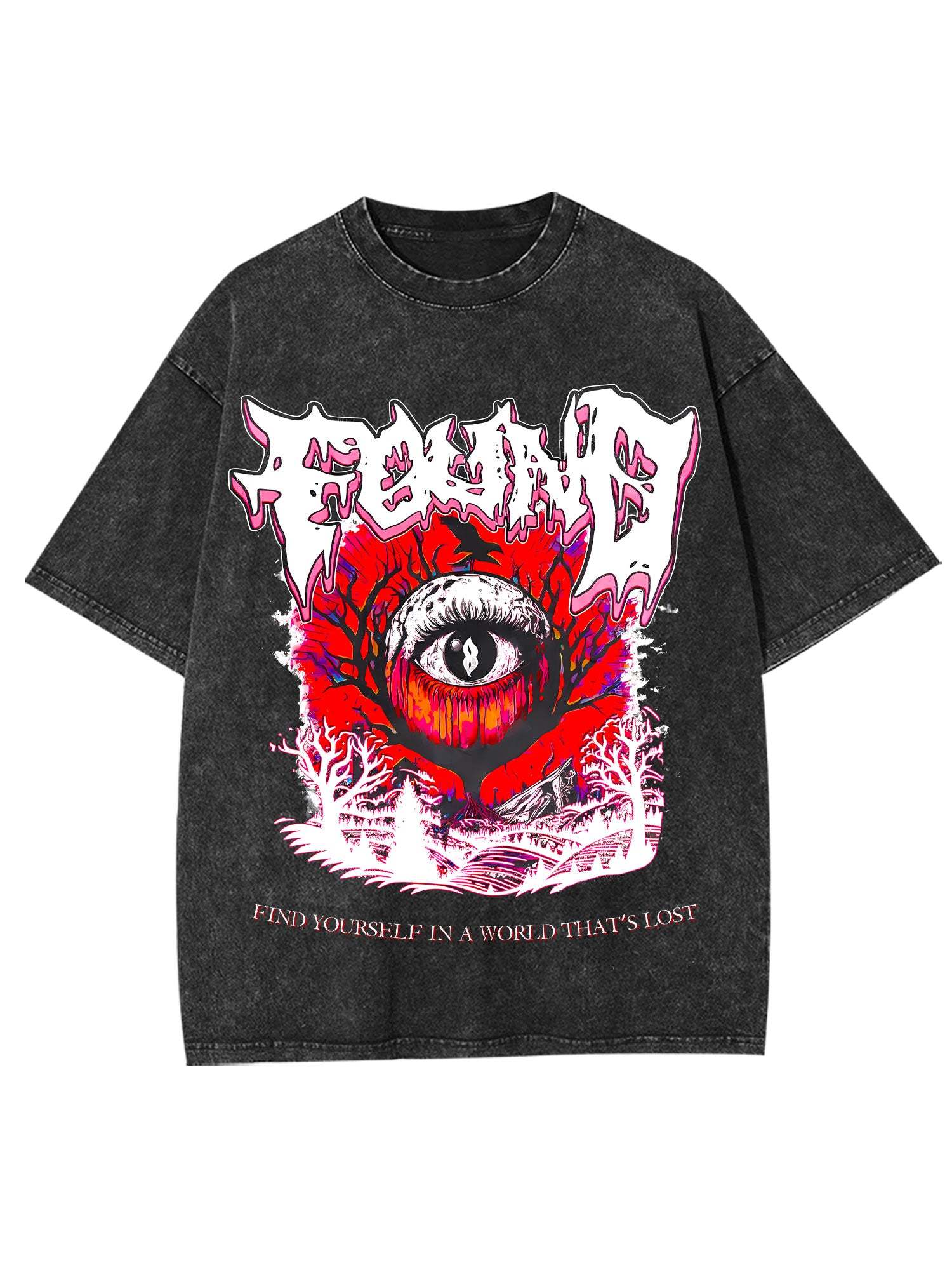 Rekind Washed Tshirt-ClassyOutlaw Sale