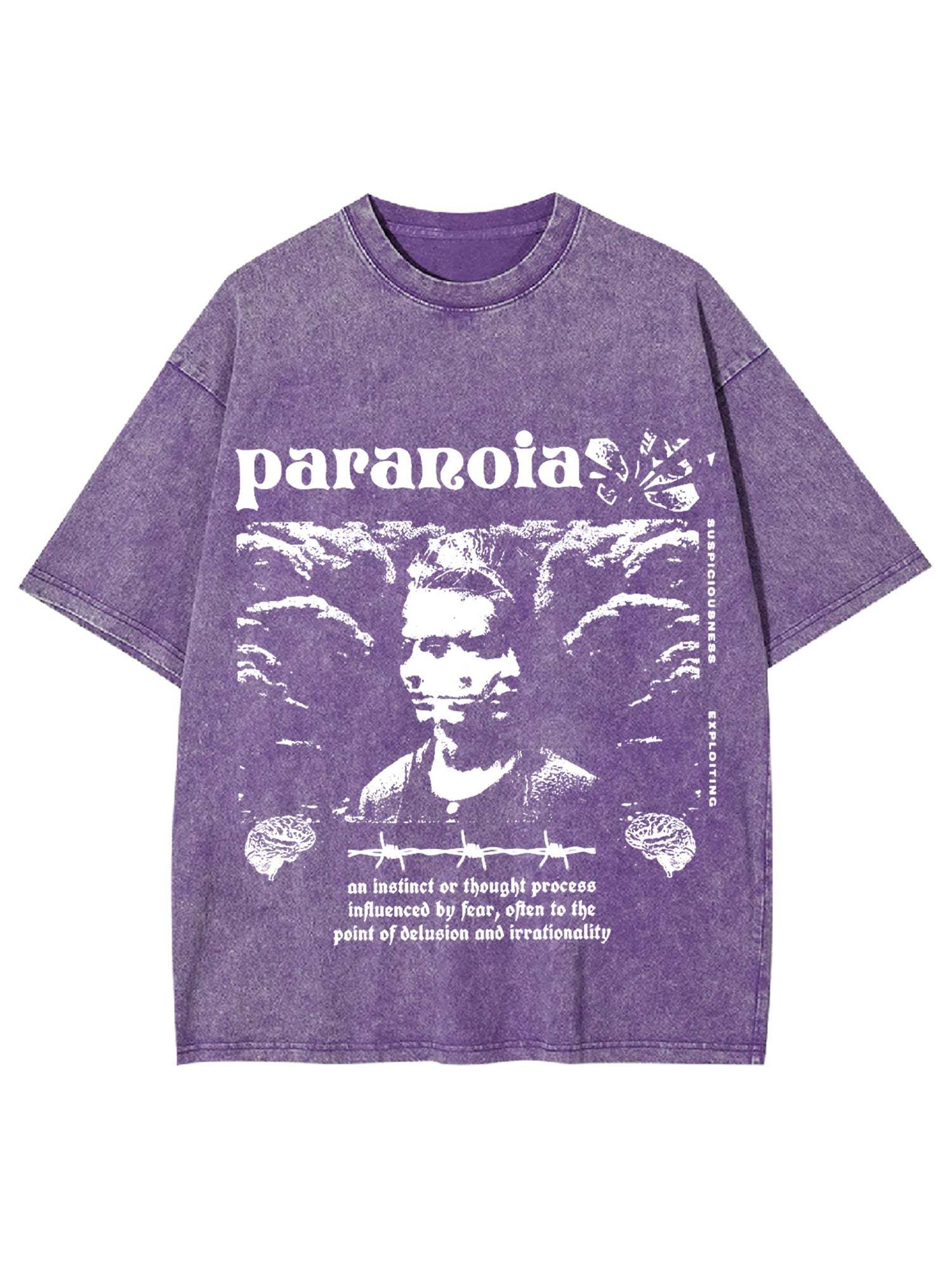 Paranoia Washed Tshirt