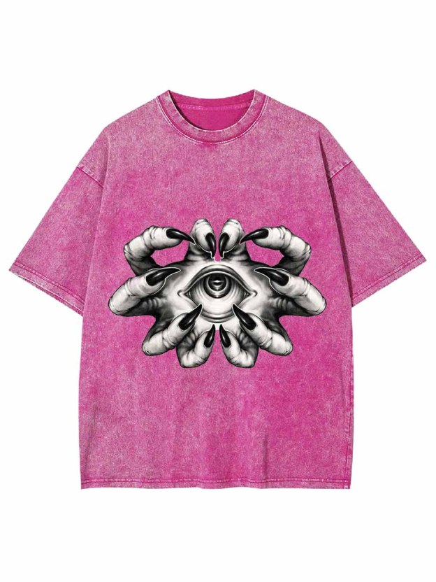 EYE OF POWER WASHED TSHIRT