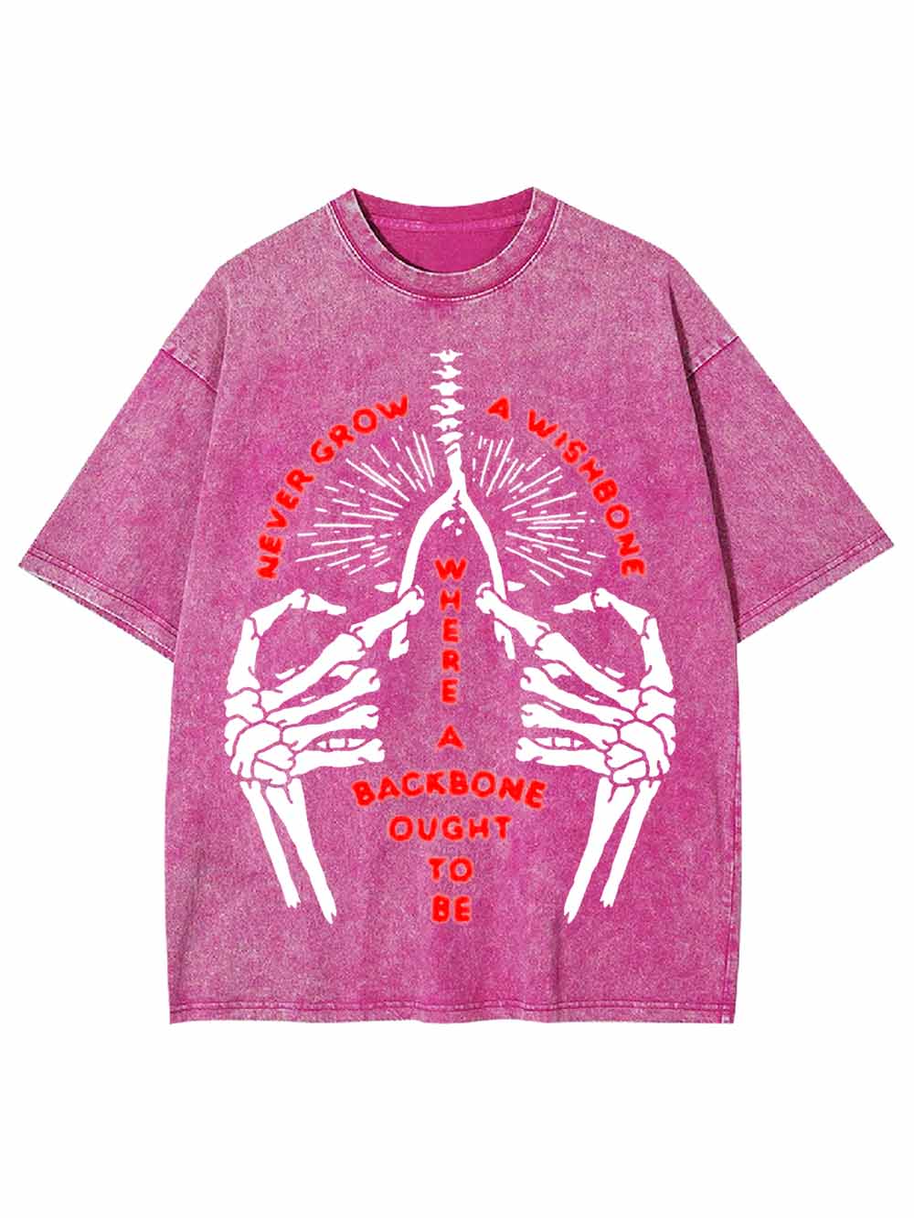 BACKBONE OUGHT WASHED TSHIRT