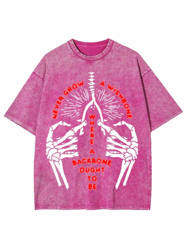 BACKBONE OUGHT WASHED TSHIRT