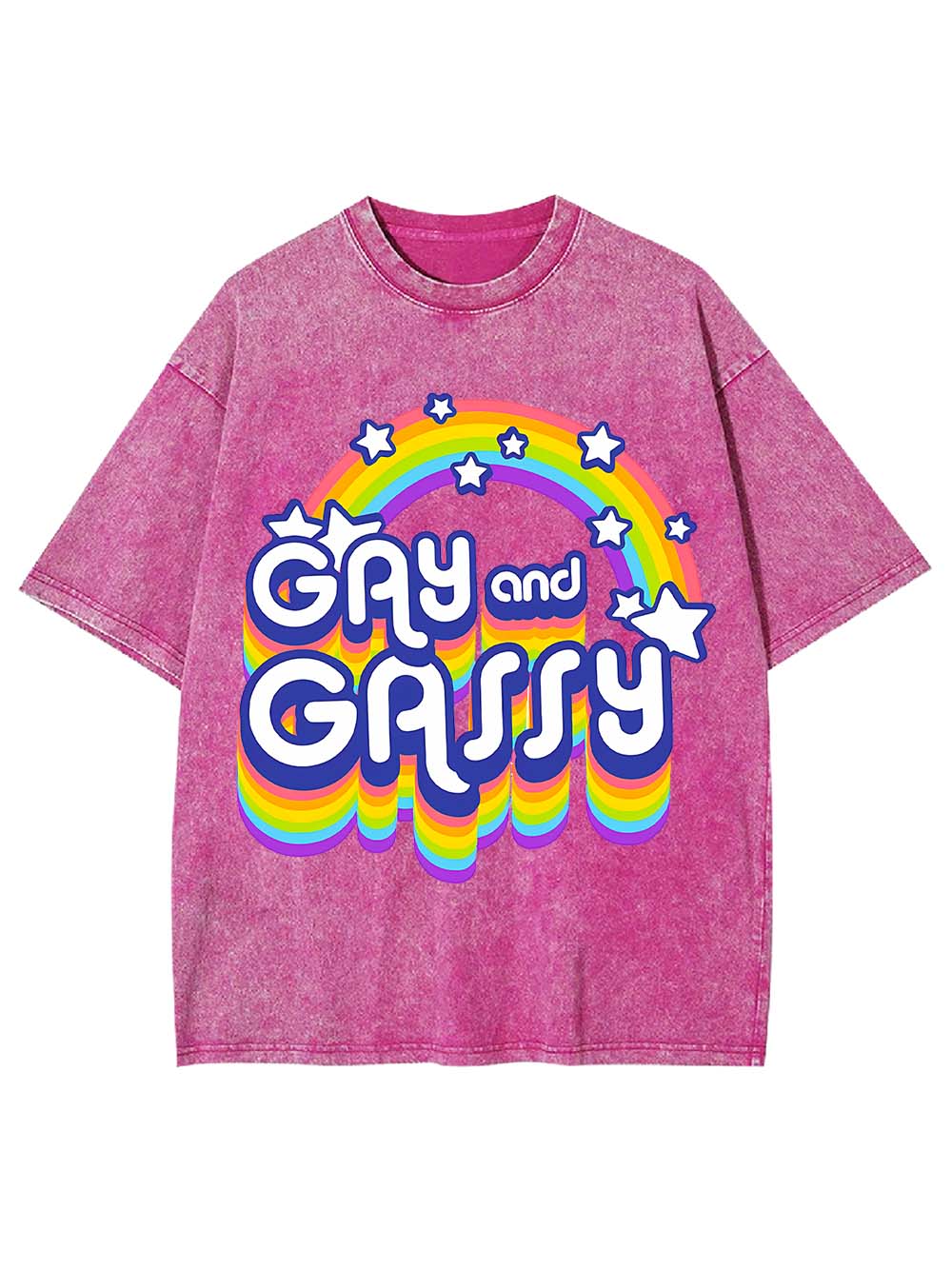 Gay and Gassy Washed Tshirt