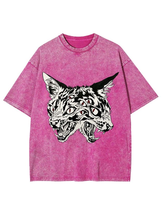Feral Nightmare Washed Tshirt
