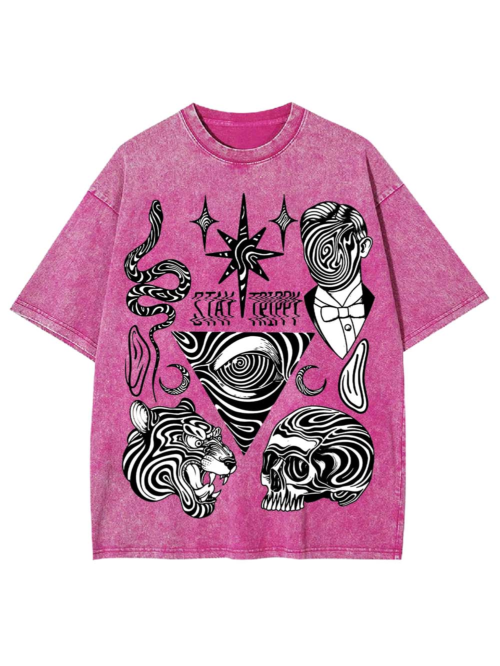 Patterns of Mystery Washed Tshirt