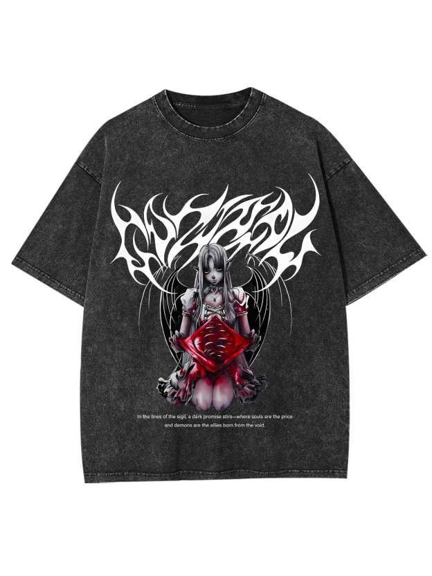 Void's Embrace Washed Tshirt