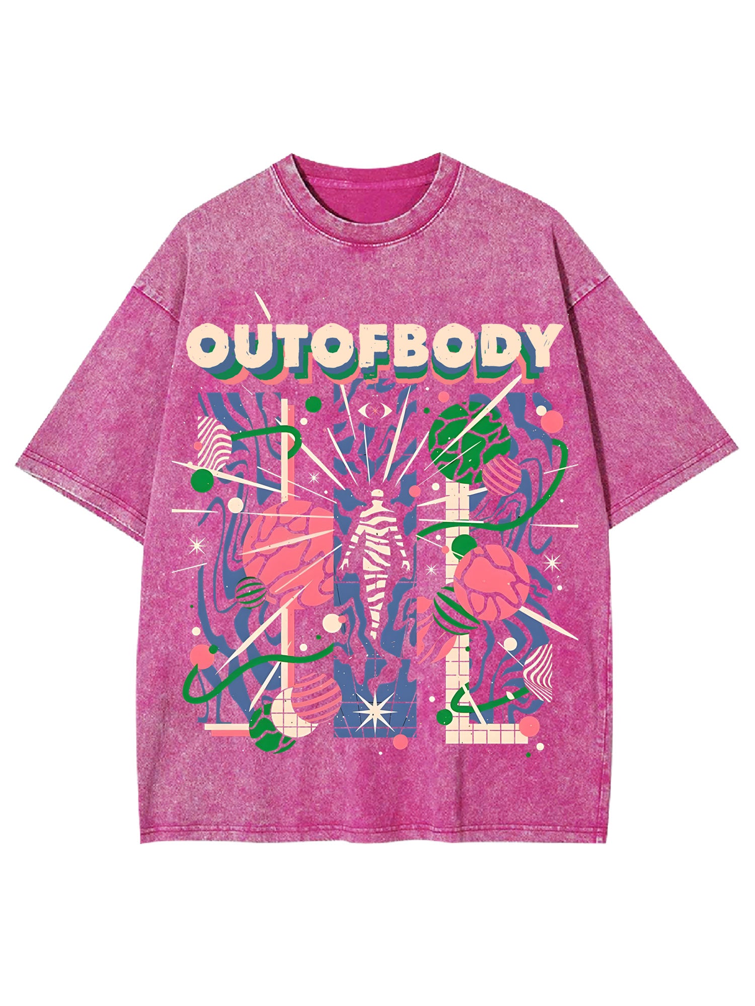 Out Of Body Washed Tshirt