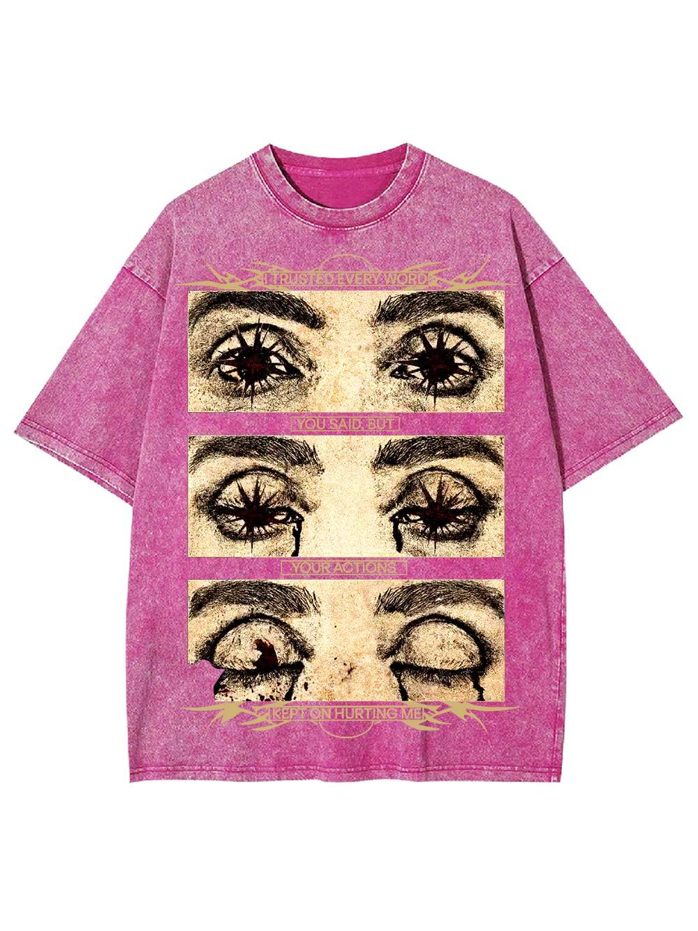 Broken Trust Chronicles Washed Tshirt