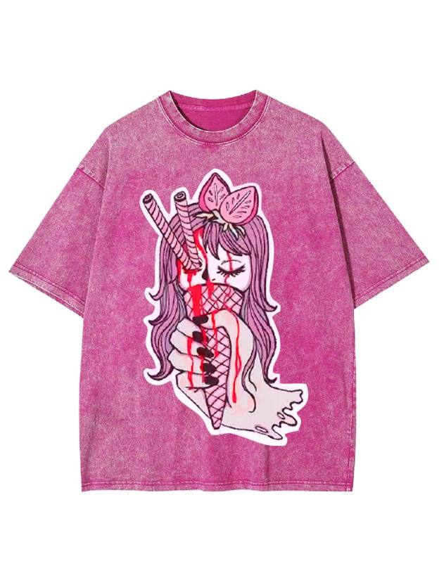 Bloody Dessert Washed Tshirt