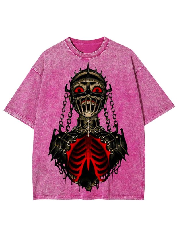 CAGED TERROR WASHED TSHIRT