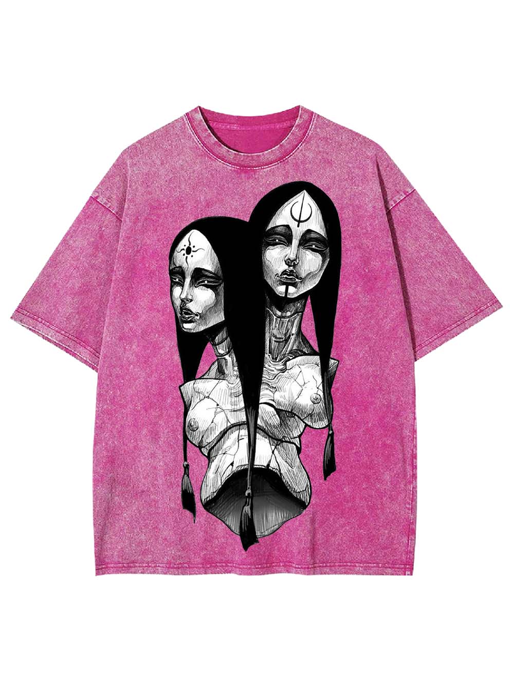 DUALITY OF SOULS WASHED TSHIRT