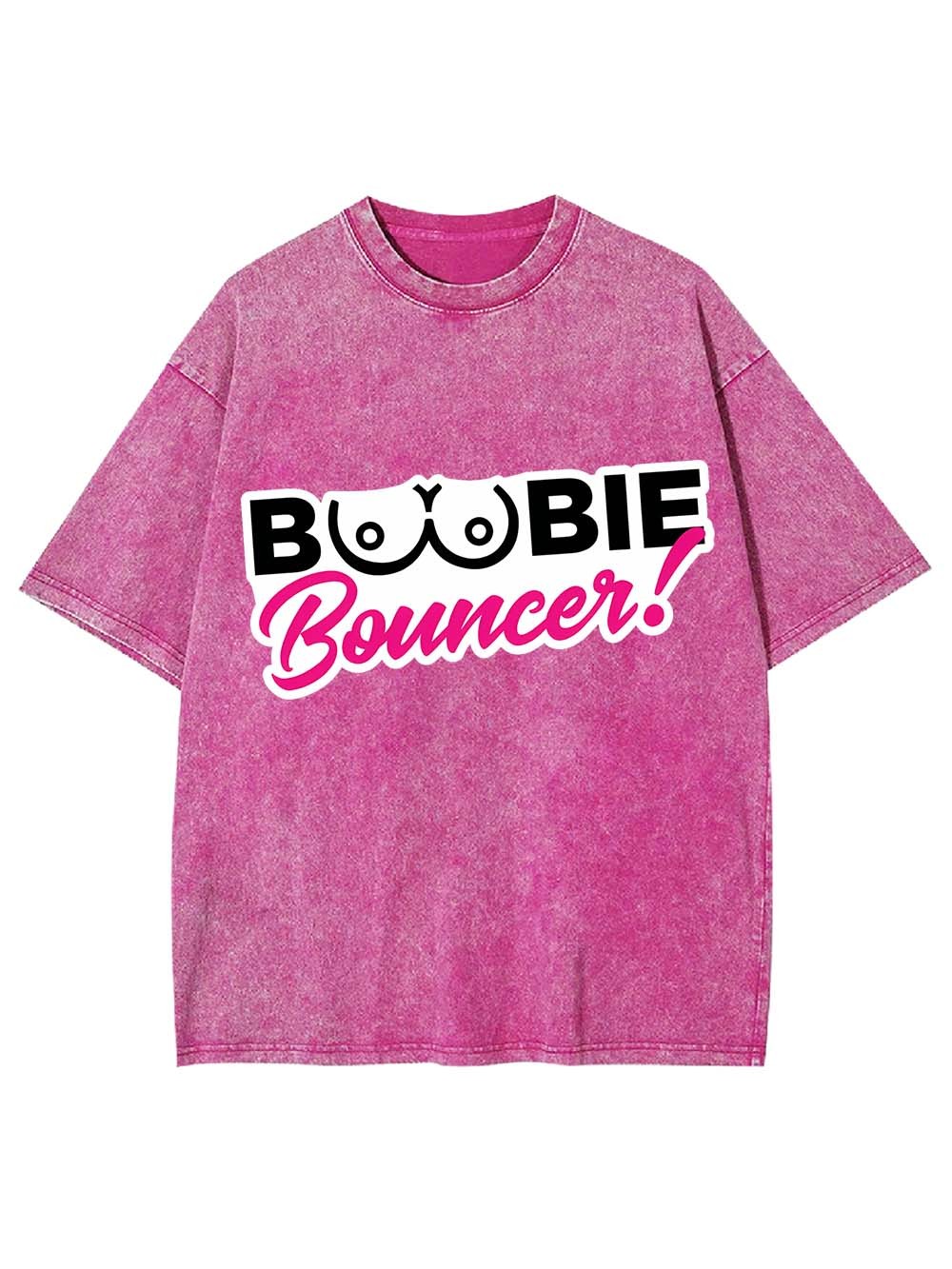 Boobie Bouncer Washed Tshirt