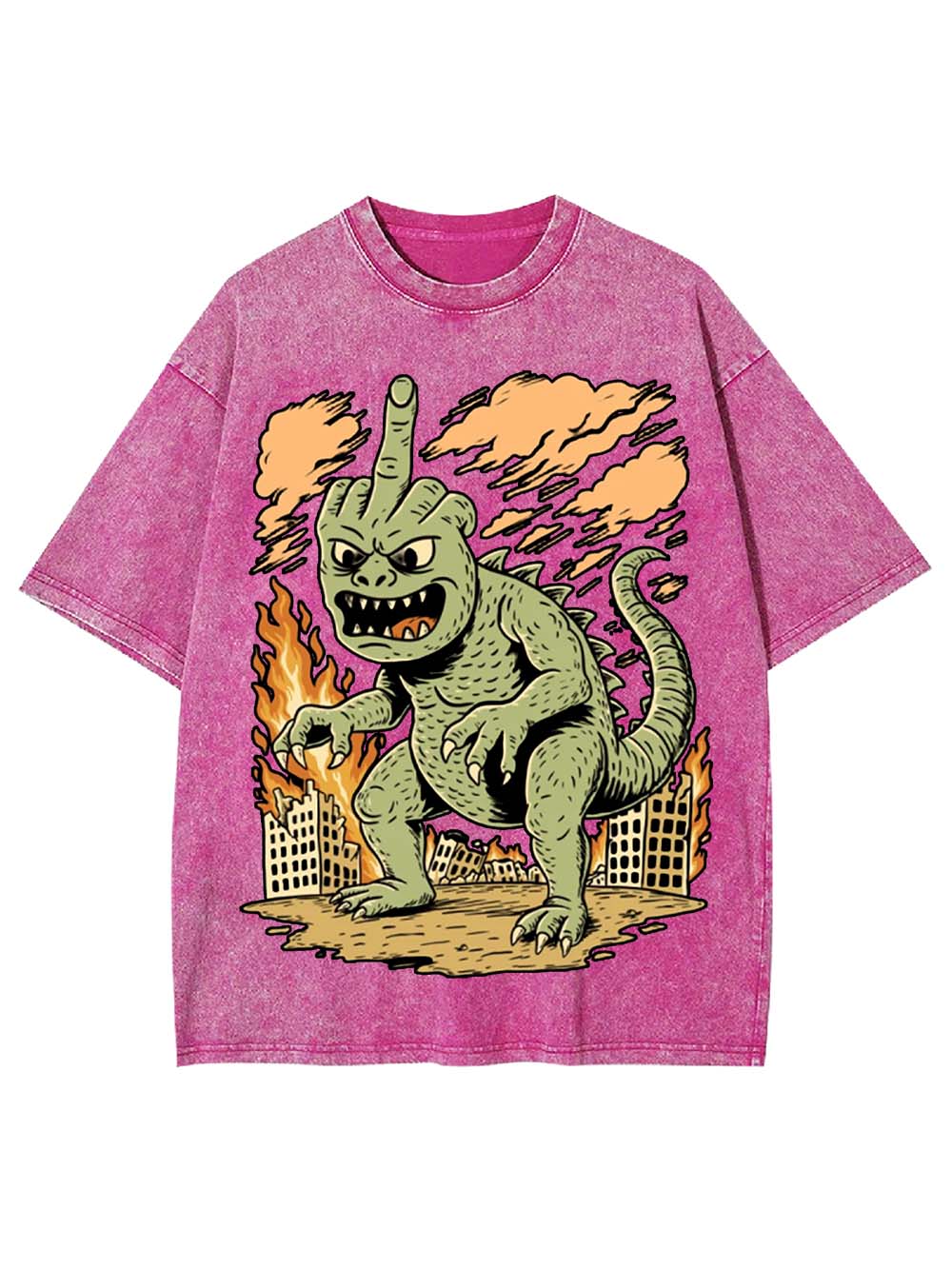 Rampaging Beast Washed Tshirt