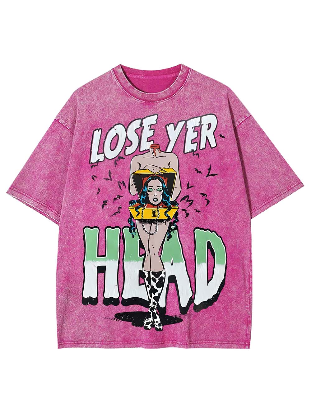 LOST YER HEAD WASHED TSHIRT