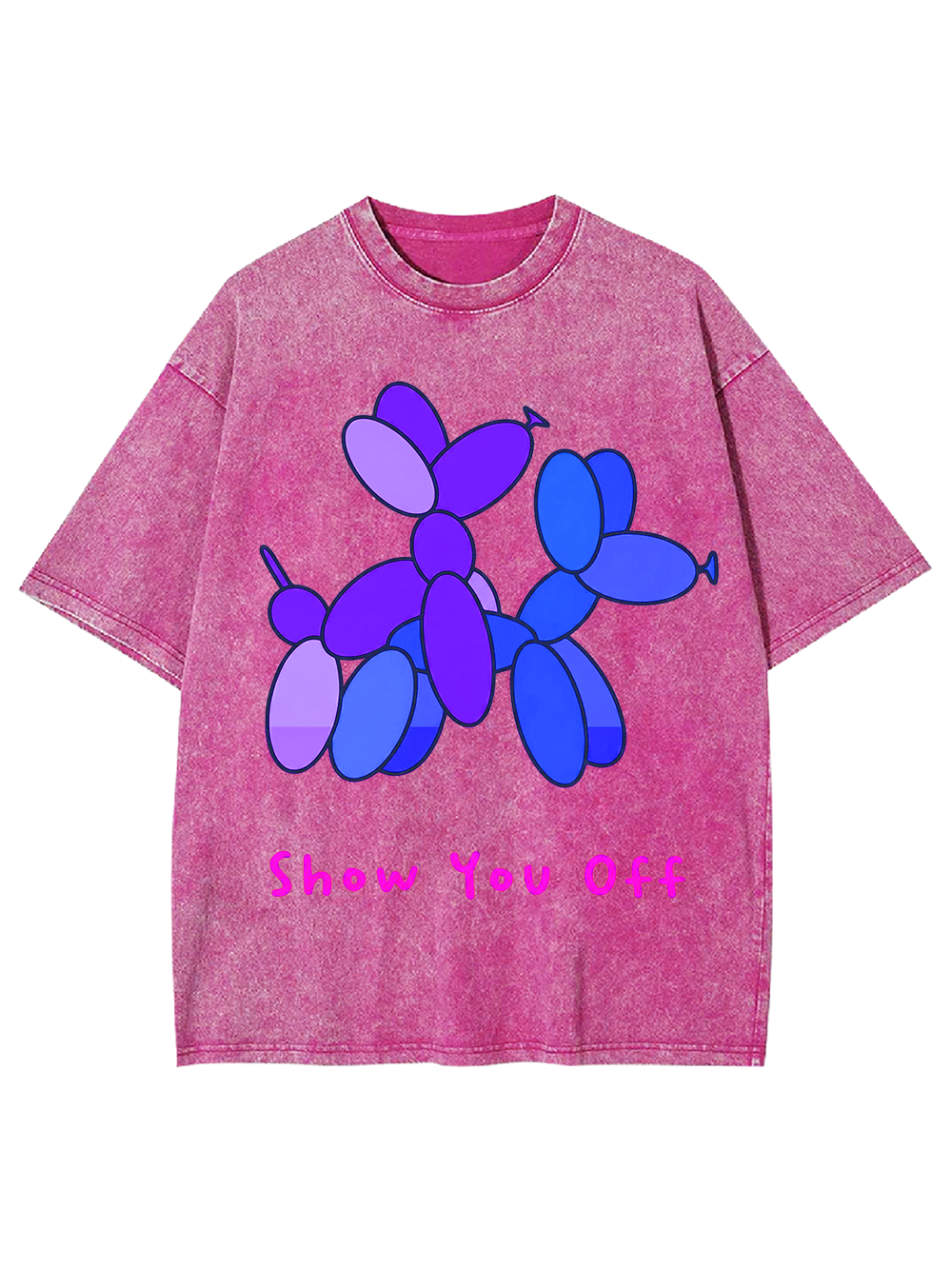 SHOW YOU OFF WASHED TSHIRT