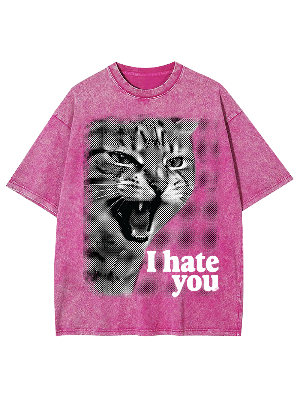 I HATE YOU WASHED TSHIRT