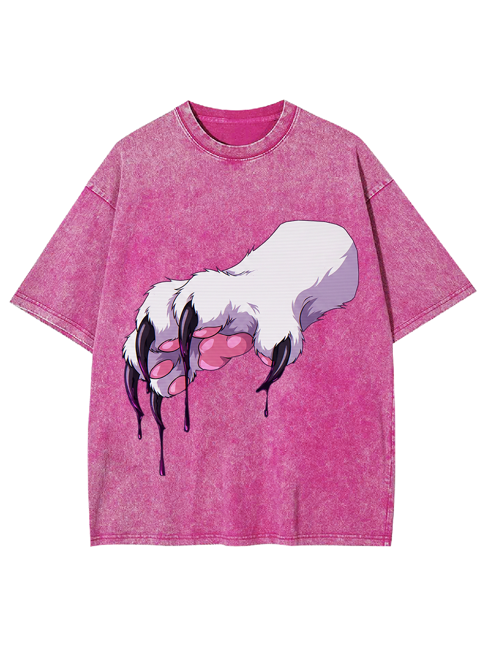 VAMPIRE KITTY CLAW WASHED TSHIRT