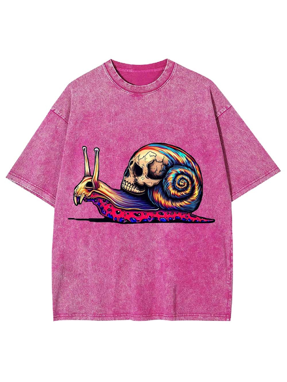 The Crawling Skull Washed Tshirt