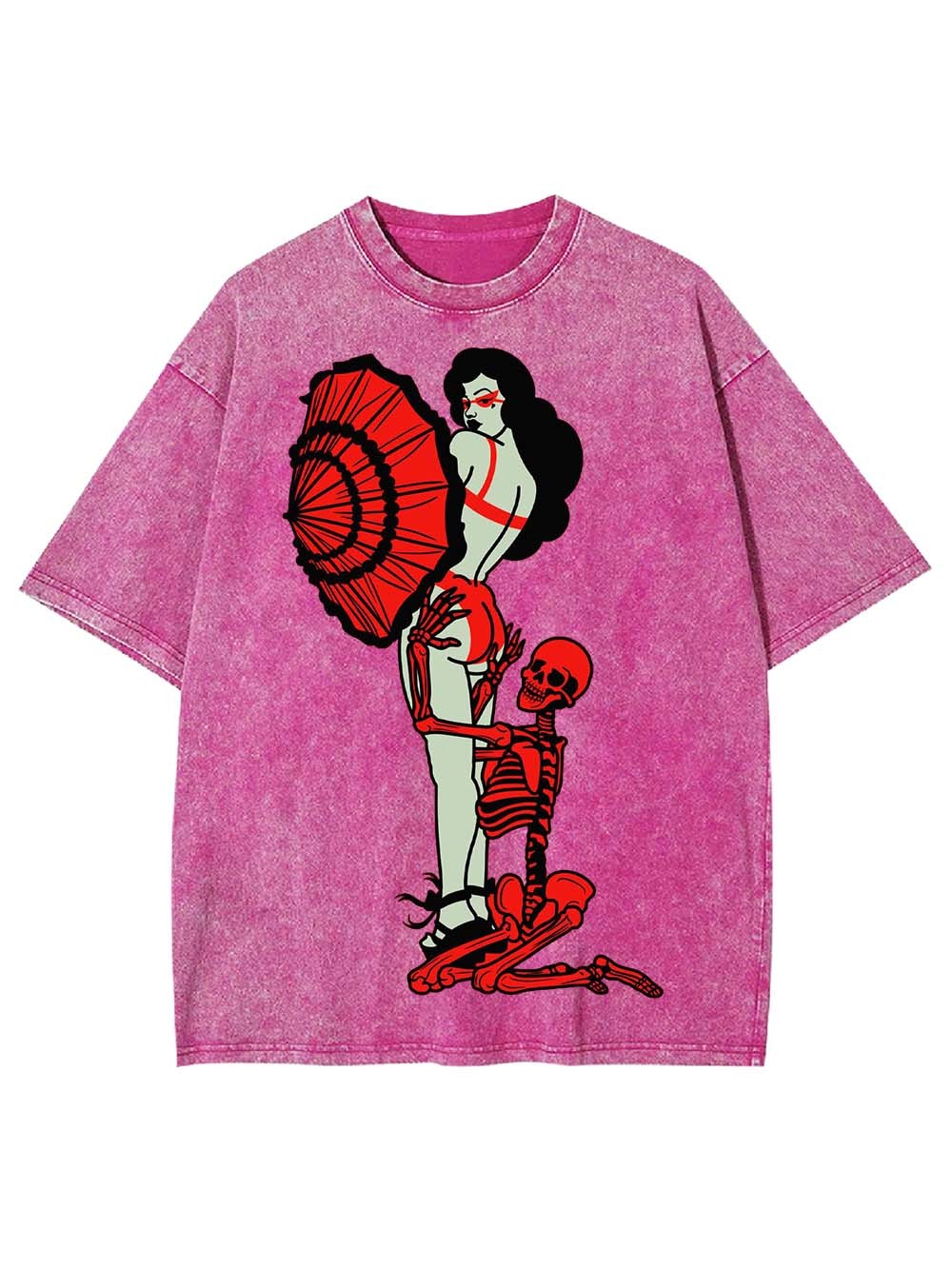 LOVE BEYOND THE GRAVE WASHED TSHIRT