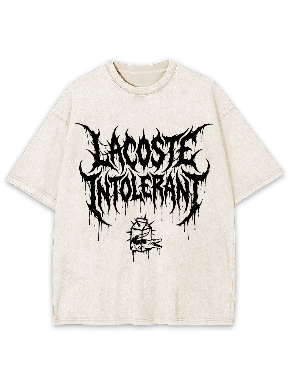 LACOSTE INTOLERANT WASHED TSHIRT