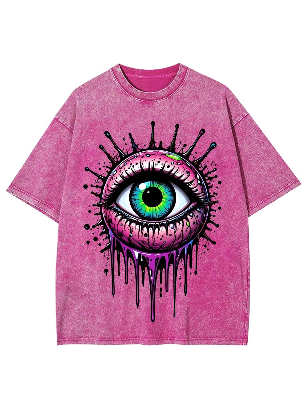 Melting Gaze Washed Tshirt