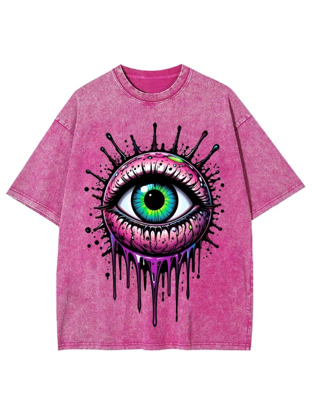 Melting Gaze Washed Tshirt