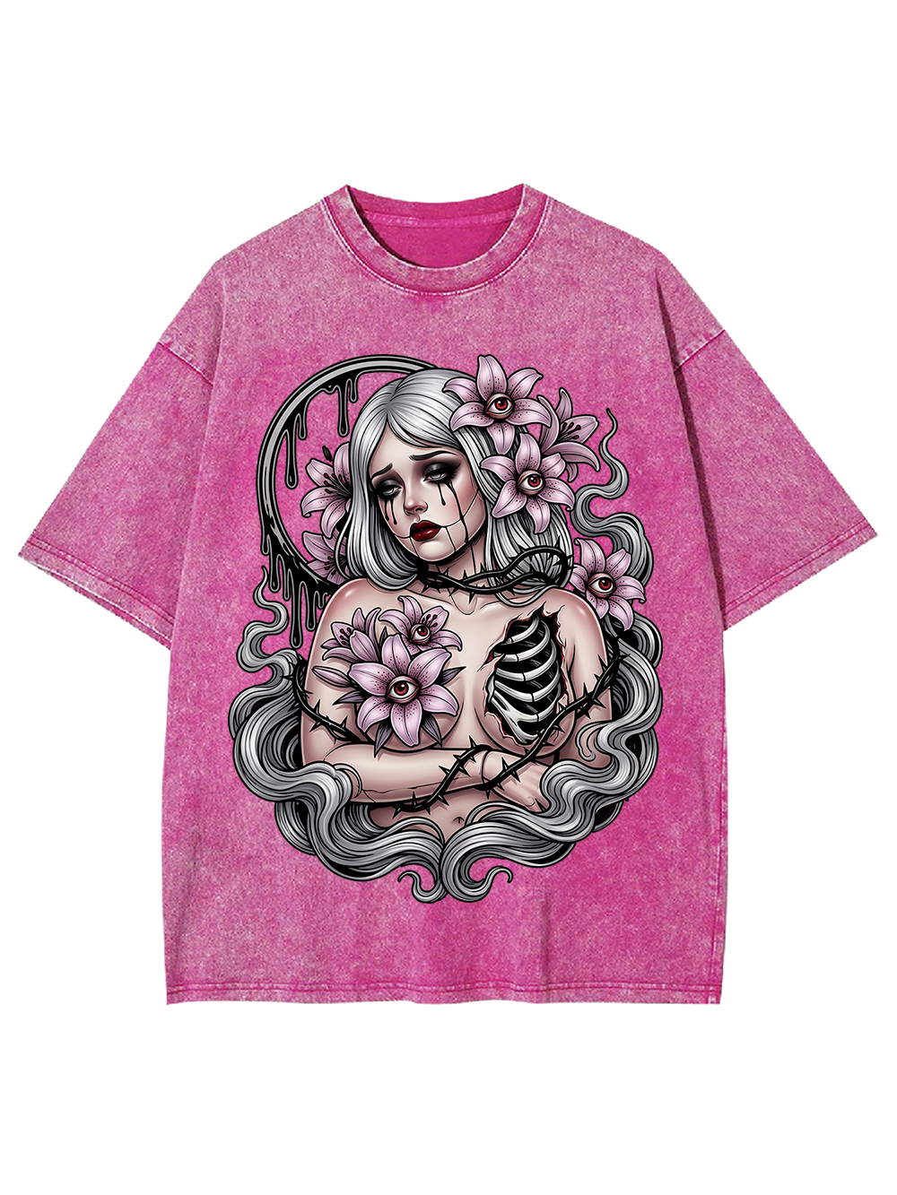 BLOOMING FROM WITHIN AAA WASHED TSHIRT
