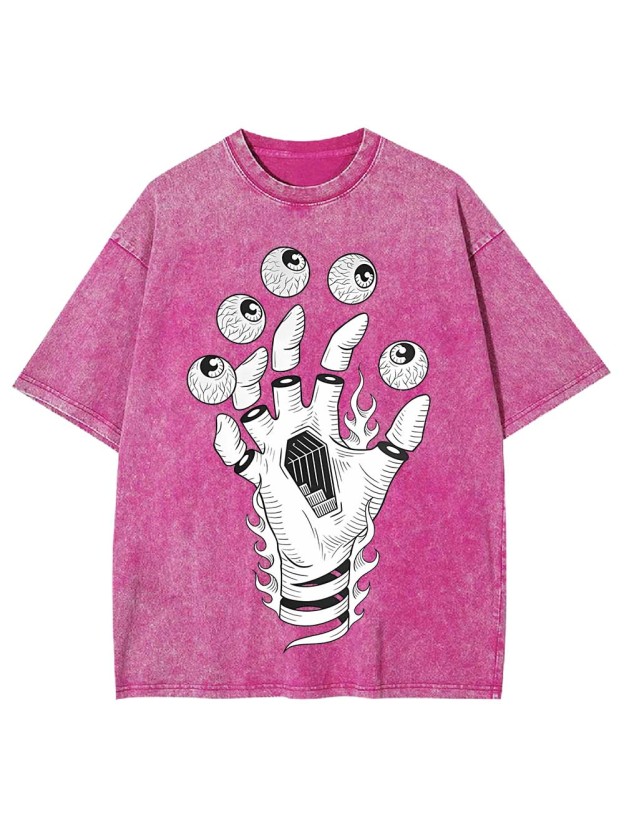 Hand of Vision Washed Tshirt