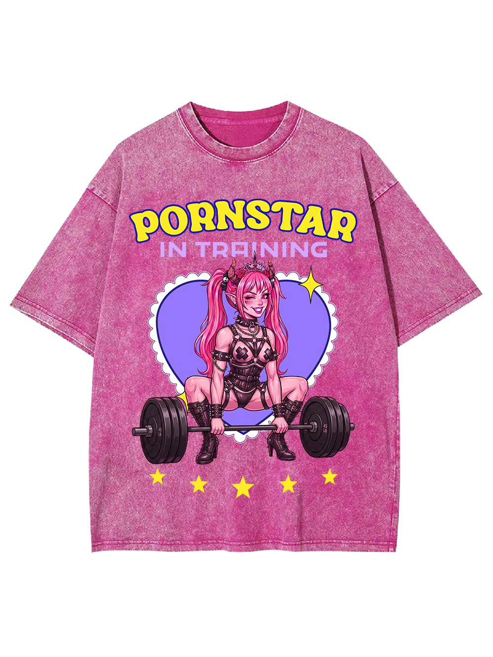 PORNSTAR IN TRAINING AAA WASHED TSHIRT