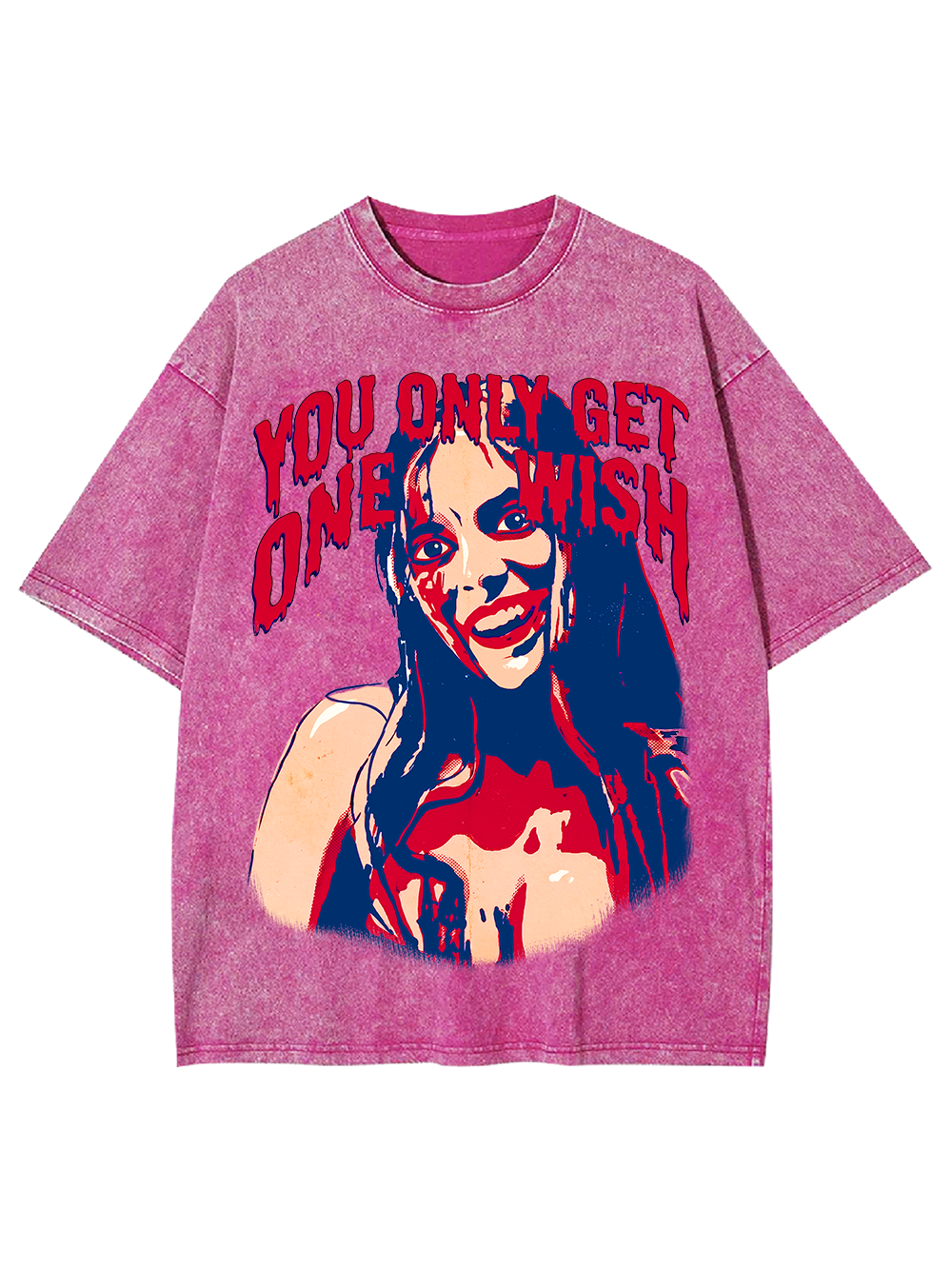 YOU ONLY GET ONE WISH AAA WASHED TSHIRT